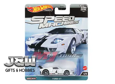 Hot Wheels Ford GT Speed Machines FPY86-A 1/64 • $5.49