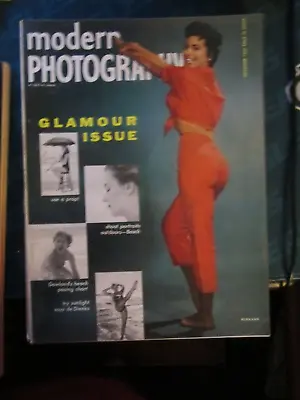 Modern Photography Magazine September 1956 Audrey Hepburn Gina Lollabrigida 50 • $14.99