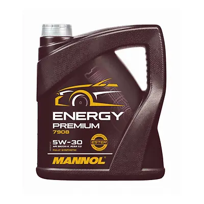 4L Mannol 5W-30 Engine Oil Fully Synthetic ACEA C2/C3 MB229.51 BMW LL-04 • £14.99