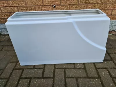 £95 • Buy NEW 2nd Grade NO LID White Seat Moulding Only Fibreglass Inflatable Boat Rib 