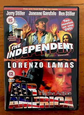 The Independent Ben Jerry Stiller  Air America Lorenzo Lamas 2 Films On 1 DVD • £6.50