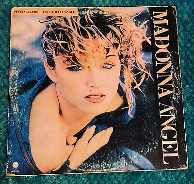 MADONNA Angel Into The Groove 1985 Vinyl LP Guatemala DIDECA Pressing 0-20335 • $14.99