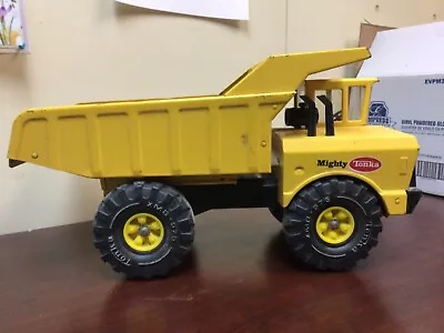 Vintage Mighty Tonka Large Yellow Metal Dump Truck • $50