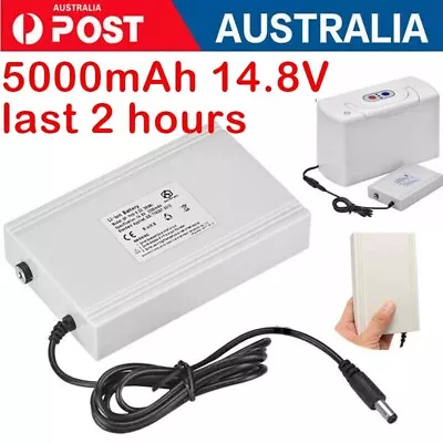 Rechargeable Li Battery 5000mAh 14.8V For 3L/Min Oxygen Concentrator Generator • $119.99