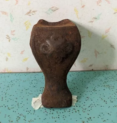 Antique Cast Iron Claw Foot Tub Stove Foot Leg With Rust Small • $29.99