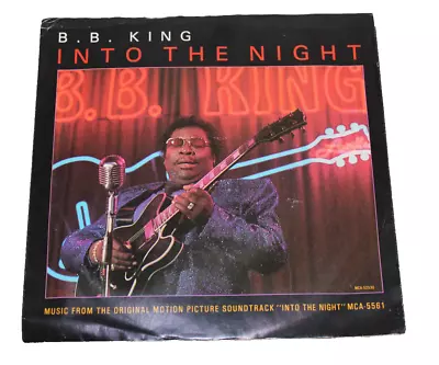 Promo - B.B. King - Into The Night - Soundtrack 45RPM - 7  Picture Sleeve • $25