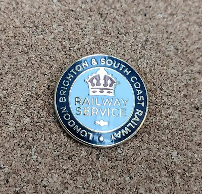 London Brighton & South Coast Railway WW1 Service Badge (Reproduction) • £4.75