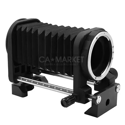 Macro Lens Bellows For Canon For EOS DSLR 5D Mark II 1000D 450D D60 50D • $58.29