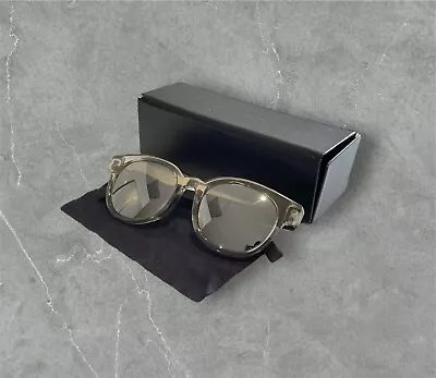Dior Homme Blacktie182fs Clear Sunglasses Mirror Y2k Kva Kris Van See Desc • $86.86