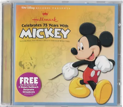 Hallmark Celebrates 75 Years With Mickey Mouse (Cd 2003) Brand New Sealed! • £14.45