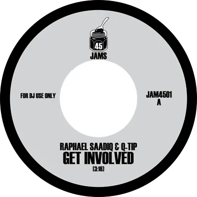 Raphael Saadiq & Q-Tip | Q-Tip ‎– Get Involved | Vivrant Thing |  7  Vinyl • $23.99