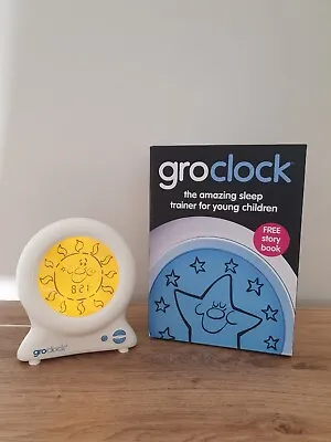 £14.50 • Buy Gro Clock Sleep Trainer Groclock Night Light Grow Clock The Gro Company Children