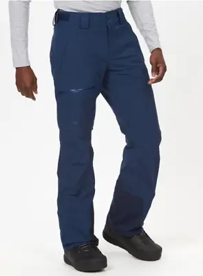 Marmot Men’s Palisades Gore-Tex Ski Pant Navy-Size Large • $139.99