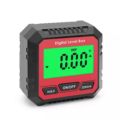 Digital Level Angle Gauge And Angle Finder With Magnetic Base Measuring Tool • $14.99