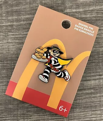 NEW ON CARD! McDonald's Hamburguler Metal Enamel Pin! • $14.99