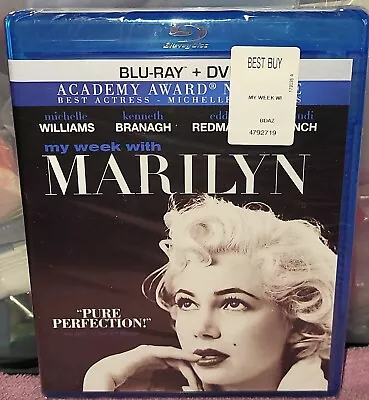 My Week With Marilyn (Blu-ray/DVD 2011) Brand New FACTORY SEALED • $6.99