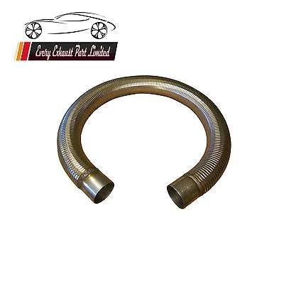 Exhaust Pipe Stainless Steel Polylock Flexible Tube With Collars Any Size • £180