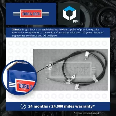 Handbrake Cable Fits TOYOTA RAV4 2.2D Rear Left 07 To 09 Hand Brake Parking B&B • $26.86