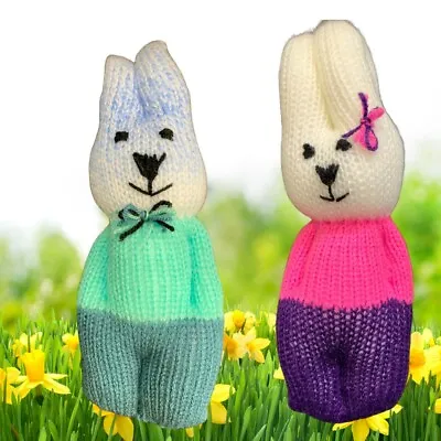 Easter One Knit Easy Bunny Rabbit Toy  Knitting Pattern  • £2.50