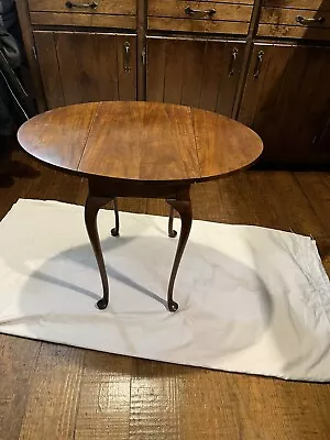 Vintage Baker Furniture Queen Anne Drop Leaf Tea Table • $449