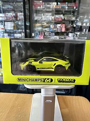 Tarmac Works / Minichamps64 Porsche 911 (992) GT3 RS Acid Green Limited 1 Of 999 • $30