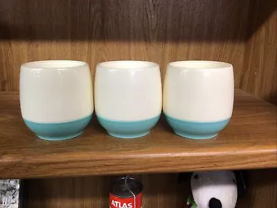 Vintage  VACRON Bopp Decker Insulated Cups Blue Set Of 3 • $7.99