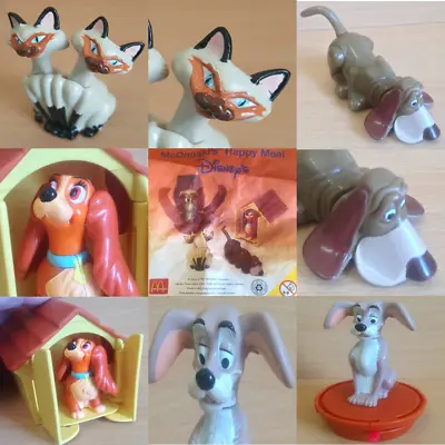 £3.75 • Buy McDonalds Happy Meal Toy 1997 Lady & The Tramp Dog Plastic Toys - Various Choice