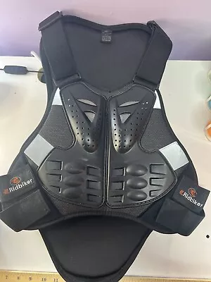 Ridbiker Motorcycle/Dirt Bike Armor Chest & Spine Protection Body Guard LARGE • $19.99