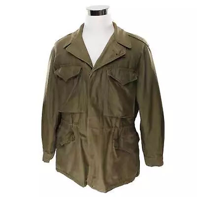 Vintage Us Army M-1943 M43 Field Jacket 1944 Ww2 Size 38r • $185