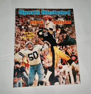 1979 Sports Illustrated PITTSBURGH STEELERS Win 3rd SUPER BOWL ! Rocky Bleier • $19.99
