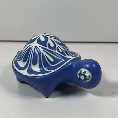 Vintage Signed Pablo Zabal Chile Ceramic Turtle Tortoise Pottery Figurine • $39.99