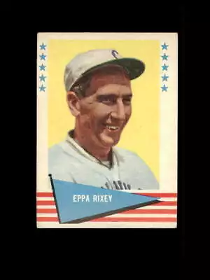 1961 Fleer Baseball #071 Eppa Rixey STARX 4 VG/EX  (LS809054) • $1.99