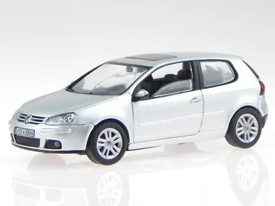 VW Golf Rabbit 5 2-door Silver Diecast Model Car Schuco 1/43 • $59.90