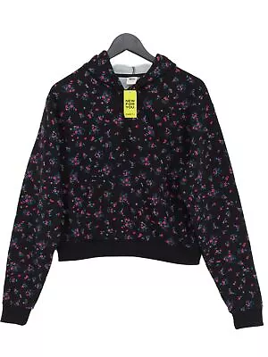 Vans Women's Hoodie S Black Floral 100% Other Pullover • £15