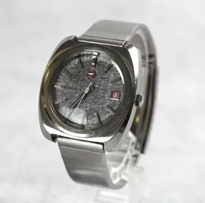 Rado Rising Automatic Dial Date Vintage Men's Watch Used Swiss Made • $203