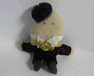 1995 Virginia Killmore Humpty Dumpty Stuffed Rag Doll Vintage American Folk Art • $29.99