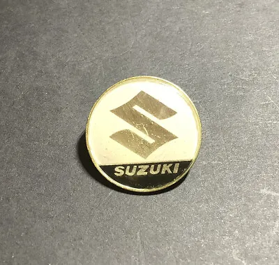 £0.99 • Buy Vintage Suzuki Motorcycle Pin Badge Enamel See Photos