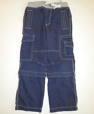 Mini Boden Boys Pants Zip-offs Techno Cargo Board Shorts PLAY Condition 6Y • $24.95