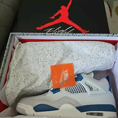 Size 9.5 - Air Jordan 4 Retro 2024 Military Blue • $298