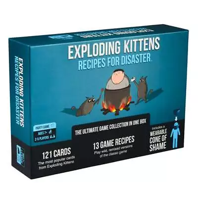 Exploding Kittens Recipes For Disaster Card Game • $55.95