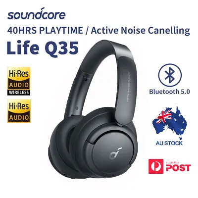 $167.96 • Buy Soundcore Life Q35 Anker Wireless Headphone Bluetooth Over-Ear Headset Stereo
