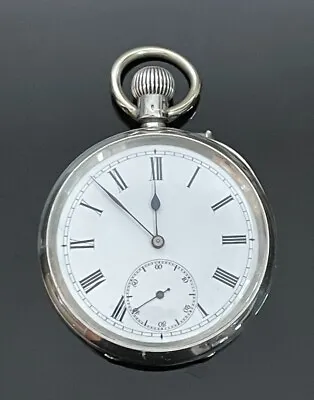 Longines For Russells LTD Solid Silver Pocket Watch C. 1900 / Montre Gousset • £169