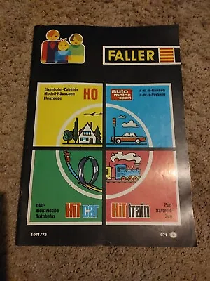 1971-72 Faller Catalog • £7.23