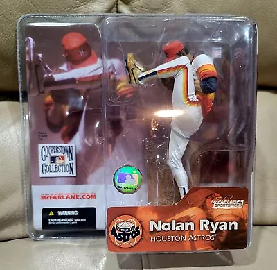 Mcfarlane Mlb Cooperstown Series 1 Astros Hof Nolan Ryan Variant Figure Sealed • $50