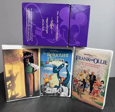 Disney The Studio Video Collection 75 Years W/3 Factory Sealed VHS Tapes Box Set • $14