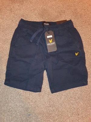 £7.99 • Buy Boys Lyle And Scott Shorts Age 7-8 Years.. Brand New With Tags.. Navy Colour