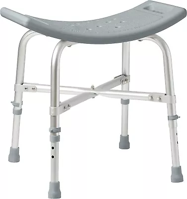 New Medline Bath Seat Bench Bariatric White Whithout Back- 550 Pounds Support • $29.99
