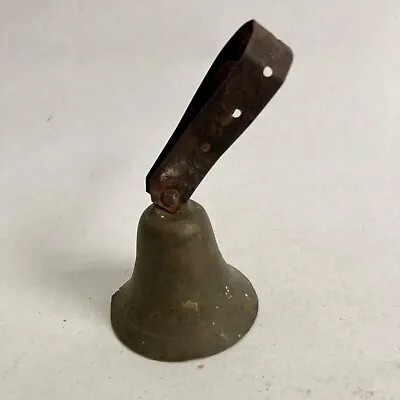 Antique Small Hand Bell Cow Bell Vintage • $15