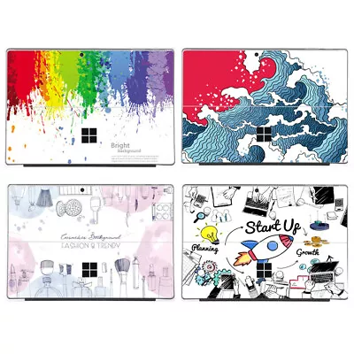 Color Film Laptop Sticker Skin Decal Cover For Microsoft Surface Book Pro Laptop • £20.34