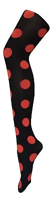 £5.99 • Buy Womens 80 Denier Thick Colourful Patterned Opaque Winter Tights 8-14 Uk